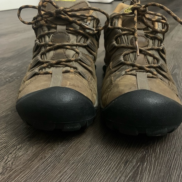 Keen Targhee hiking boots brown waterproof men's size 9 - Picture 4 of 9